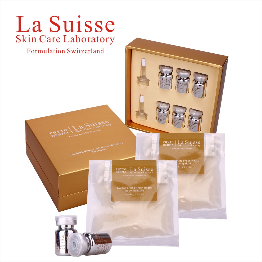 LS08黃金去黃收毛孔套裝 6SET