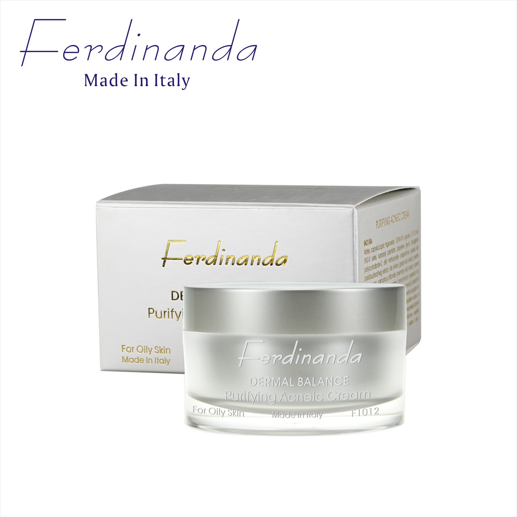 F1012深層淨化控油面霜  50ml