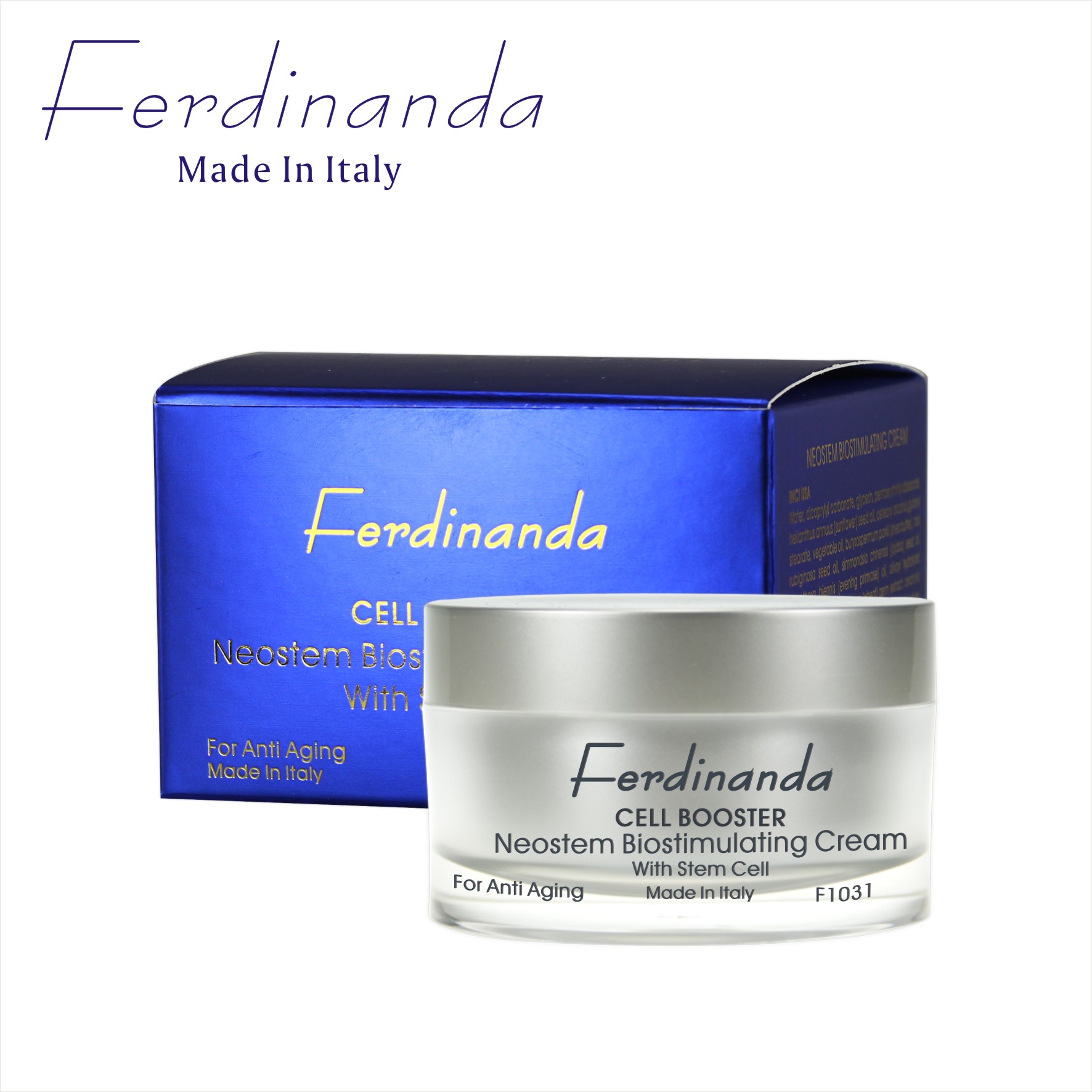 F1031幹細胞活肌抗皺霜 50ml