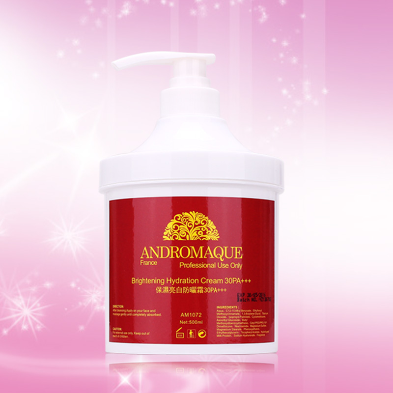 AM1072保濕亮白防曬霜30PA+++     Brightening Hydration Cream 30PA+++  (500ml)