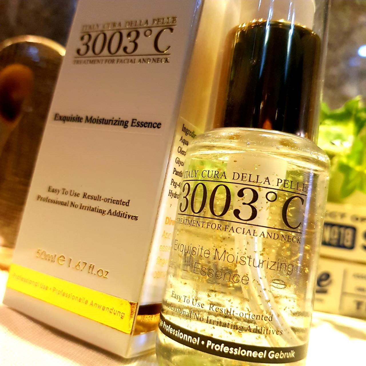 金緻保濕瞬效金露　Exquisite moisturizing essence