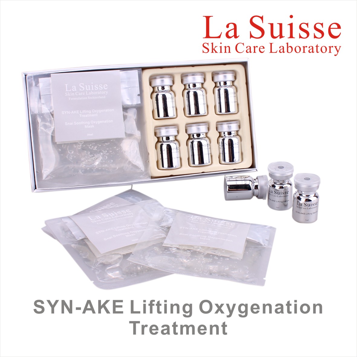 LS02蛇毒滋潤收緊氧氣面膜 6SET